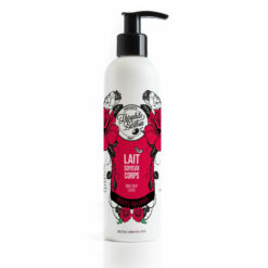 Silky body lotion. Enriched with 7 natural active ingredients such as organic almond oil. Hollyhock.