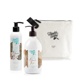 Trousse coton savon de Marseille liquide et lait corps