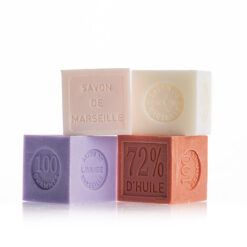 Savonnette de Marseille parfumée 100g - 12 parfums au choix